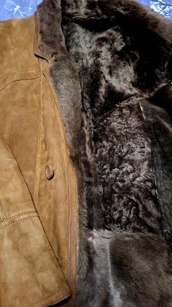 Cojoc barbatesc clasic din blana de miel